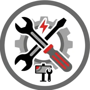 abela bakım onarım, teknik servis ve montaj hizmetlerini temsil eden anahtar ve tornavida ikonu.