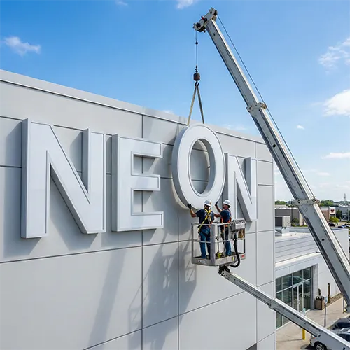 erinde güvenli tabela montajı ve satış sonrası teknik destek hizmetleri